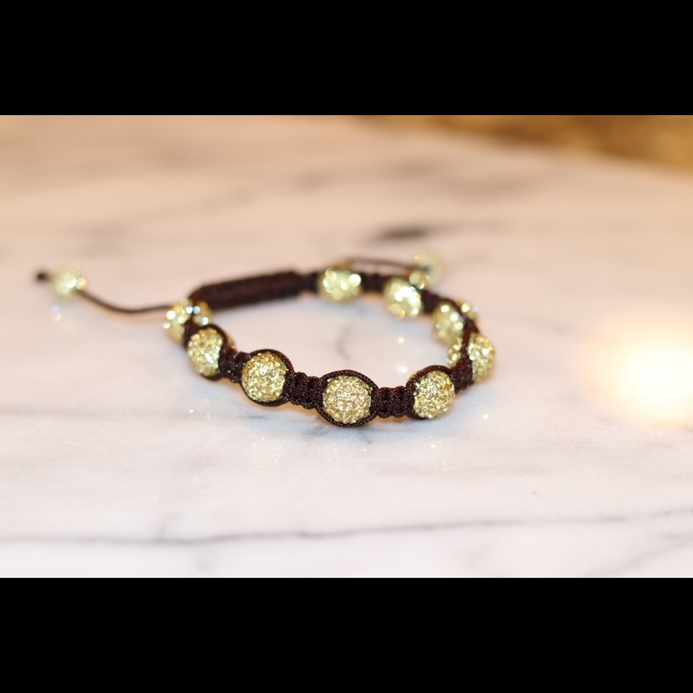 Swarovski Crystal Macrame Bracelet